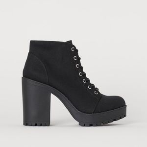 Platform boots NWT H&M